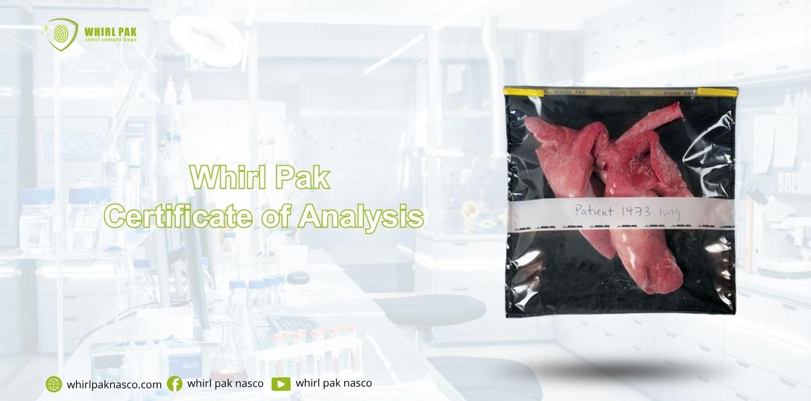Whirl Pak Certificate Of Analysis